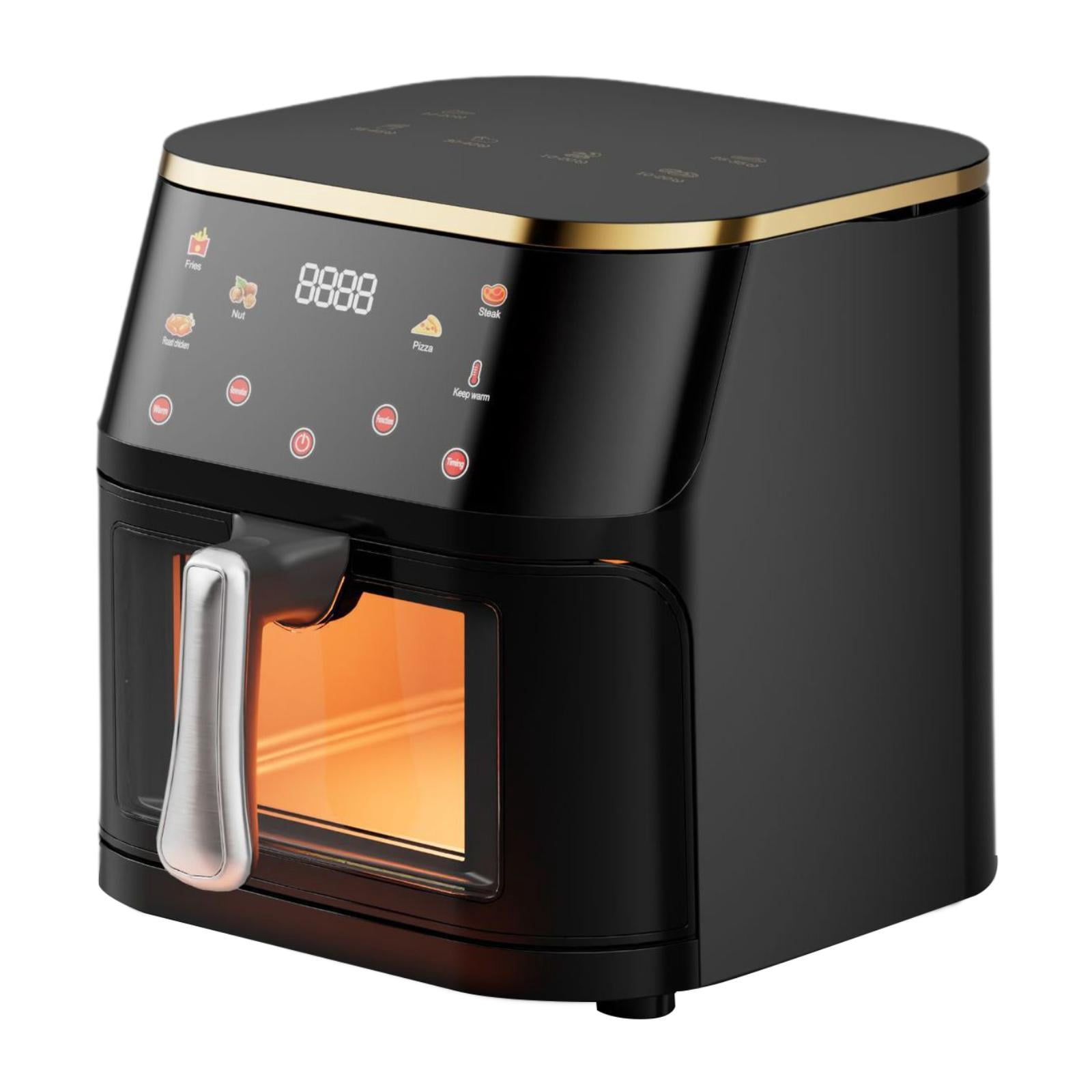DOLITY Air Fryer Air Fryer Basket 10L Large Capacity Easy to Clean Nonstick Kitchen Appliance Electric Hot Oven for Household Broils Visualization