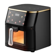 simhoa Air Fryer Air Fryer Basket 10L Large Capacity Easy to Clean Nonstick Kitchen Appliance Electric Hot Oven for Household Broils Visualization