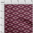 thumbnail image 1 of oneOone Viscose Chiffon Fabric Geometric Ikat Print Fabric By The Yard 42 Inch Wide, 1 of 4