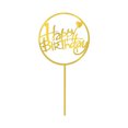 thumbnail image 1 of Baohd Happy Birthday Cake Decoration Plaque, 1 of 9