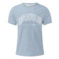 thumbnail image 4 of Kcodviy Homme Été Décontracté Lettre T-Shirts pour Hommes Imprimé T-Shirt Blouse T-Shirt Homme Manche Courte Col Rond T-Shirts pour Hommes Hauts T-Shirt, 4 of 4