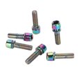 thumbnail image 1 of Stem Screws Professional Bike Handlebar Stem Screws 6pcs Mountain Bike Accessory PVD Coating, 1 of 7