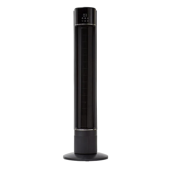 Refurbished Better Homes & Gardens 40" Tower Fan, 3 Speeds, 2 Wind Modes, Remote Control, LED Display, Timer, FZ10-25BRCV