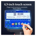 thumbnail image 4 of 12.7mm Handheld Inkjet Printer, Portable Label Lot QR Code Packaging Bag Plastic Bottle Printer, Fast Drying Ink ,Multi-Format Printing, 4 of 4