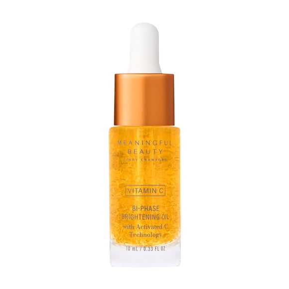 Meaningful Beauty Vitamin C Bi-Phase Brightening Oil with Activated C Technology 0.33 fl. Oz