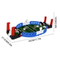 thumbnail image 3 of RKSTN Baby Toys Mini Table Football Sports Soccer Game Ball Children Interactive Board Toys Interactive Football Table Game Educational Toys for Toddler Babies, 3 of 4