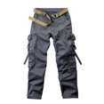 thumbnail image 1 of AherBiu Men's Cargo Pants Relaxed Fitted Workout Hiking Pants with Multi Pockets Outdoor Stretch Work Pants, 1 of 7