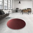 thumbnail image 4 of Ahgly Company Tapis d'Intérieur Lavable en Machine Carré Transitionnel Marron Chocolat, 7 Pieds Carré, 4 of 7