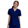 thumbnail image 1 of Landau Essentials Scrub Top for Women: 4 Pockets, Classic Relaxed Fit, Durable V-Neck 8219, 1 of 1