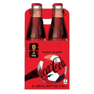 Coca-Cola Zero Glass 4x355ml