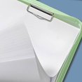 thumbnail image 4 of Sacs de Fichiers en Maille avec Fermeture Éclair et Poignée Organisateur de Dossiers Transparent avec Pince Pinces en Métal pour Rangement de Portfolio Scolaire, 4 of 7
