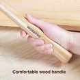 thumbnail image 4 of WorkPro 16 oz Wooden Claw Hammer, Forged Steel Head, 4 of 6
