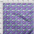 thumbnail image 3 of oneOone Velvet Purple Fabric Abstracts Sewing Craft Projects Fabric Prints By Yard 58 Inch Wide, 3 of 5