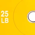 thumbnail image 2 of PRISP Olympic Bumper Weight Plate - Rubber Plate for 2 Inch Olympic Barbell with Steel Insert; Pairs, Sets and Single Plates Available, 2 of 9