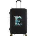 thumbnail image 1 of Luggage Covers Protective Cover Travel Luggage Scratch Proof Dust Cover Reusable Dust Cover Washable Fish Letter Print Pattern 8fish letter E L, 1 of 6