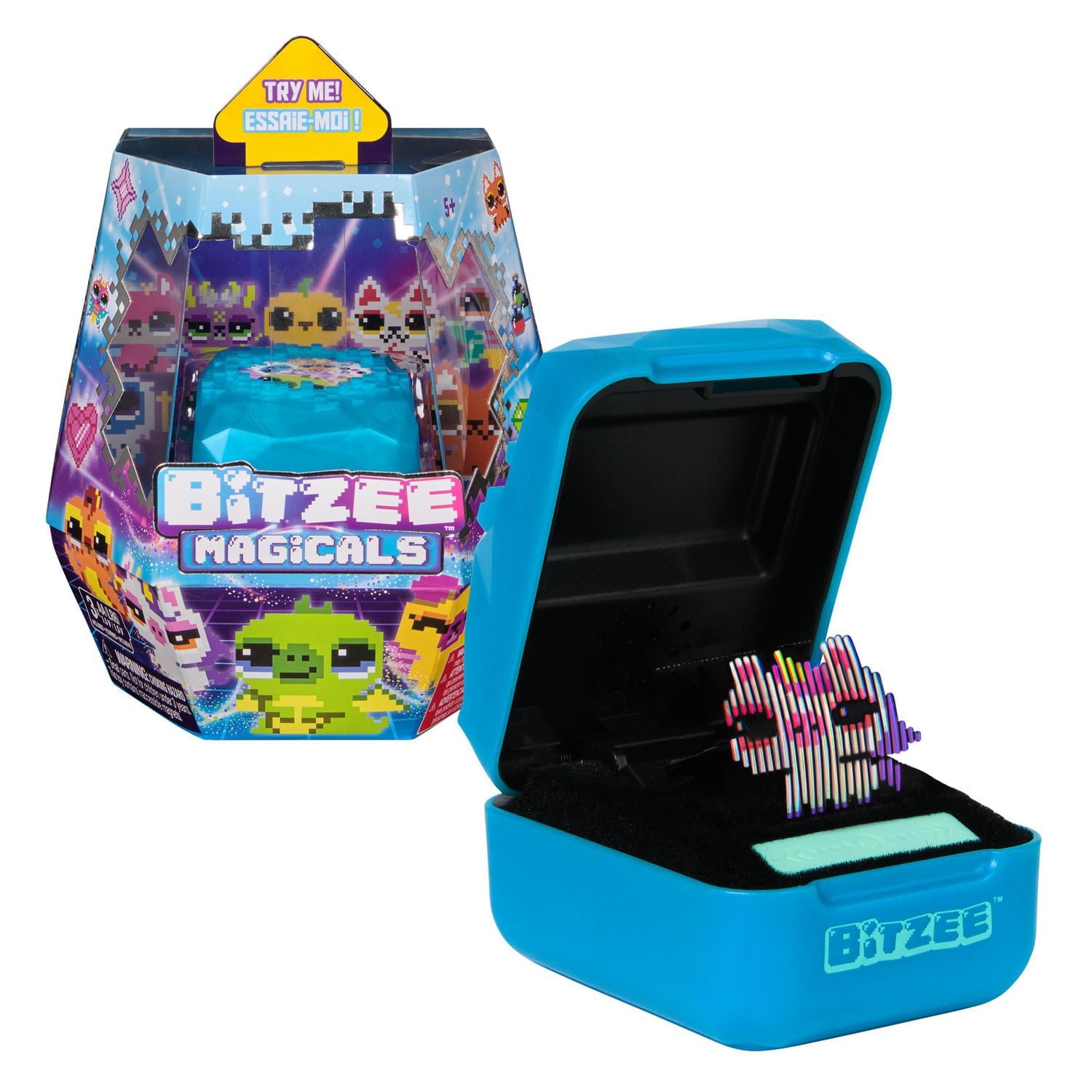 VISTY × I Believe in me Toy Bitzee, Magicals Interactive Toy with 20 Characters Inside