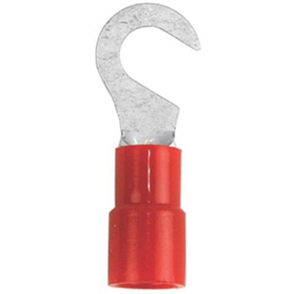 Jandorf Specialty Hardw 60958 Vinyl Insulated Hook Terminal - 22-18 ga., 8 in. Stud