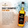 thumbnail image 2 of Daily Shampoo by Woodys for Men - 32 oz Shampoo, 2 of 4