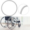 thumbnail image 4 of 24inch Wheelchair Rear Wheel Tire Replacement Wheelchair Accessories PU Grey, 4 of 8