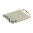 thumbnail image 2 of veasfak Hollow Handle Serving Tray, Rectangular Tray with Handle, Lightweight Food Trays S and Black, 2 of 9