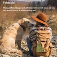 thumbnail image 3 of ziyahi Sac de Rangement pour Nourriture pour Animaux Portable Grande Capacité Sac de Rangement pour Animaux Entraînement des Animaux Pochette Pliable en Toile pour Collations Fournitures pour Animaux Accessoires Jaune Type 3, 3 of 9