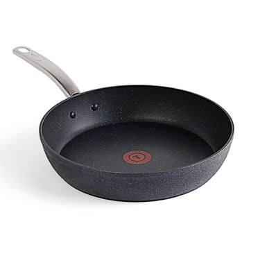T-fal Stone Shield 30 cm / 12" with DefenseShield™ Technology, 6-Multilayer construction, robust stone texture, dishwasher and oven-safe