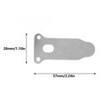 thumbnail image 4 of 6Pcs Silent Oil Free Air Compressor Pump Head Valve Plates Belt Piston Machine, 4 of 9
