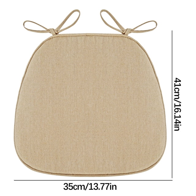 Birdeem Home Summer Breathable Linen Sponge Cushion Dining Chair Cushion