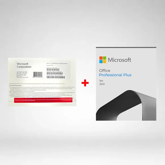 Microsoft Windows 11 Pro avec Office 2021 Pro Plus (USB)