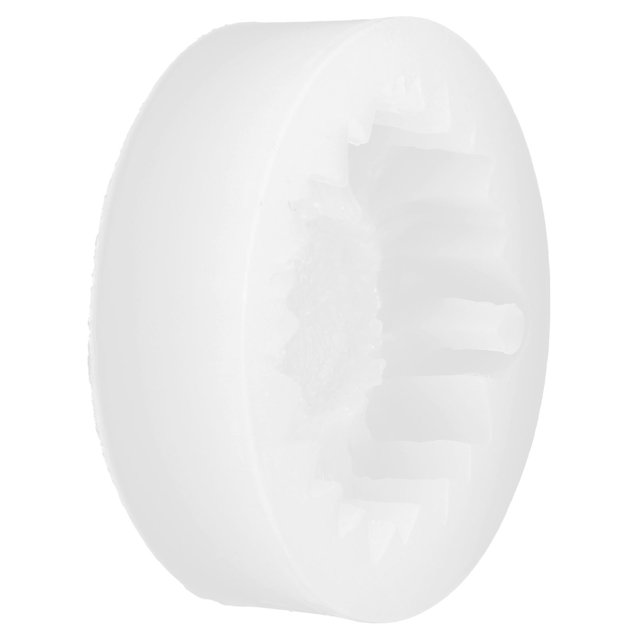 Candy Molds, Silicone Multifunction White Flexible Non-stick Reusable Simulation For Frozen For Baking With Holes,Without Holes