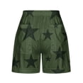 thumbnail image 3 of Plebaso Women's Summer Casual Shorts Printed Drawstring Shorts Lightweight Beach Shorts with Pockets, 3 of 5