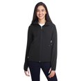 thumbnail image 2 of DRI DUCK  Womens Ascent Soft Shell Hooded Jacket, 3XL, Black, 2 of 2
