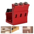 thumbnail image 2 of Localisateur de Perceuse, Guide de Perceuse Durable et Facile à Utiliser, Ouverture de Trou, Besoins DIY pour le Travail du Bois, Rouge, 2 of 8