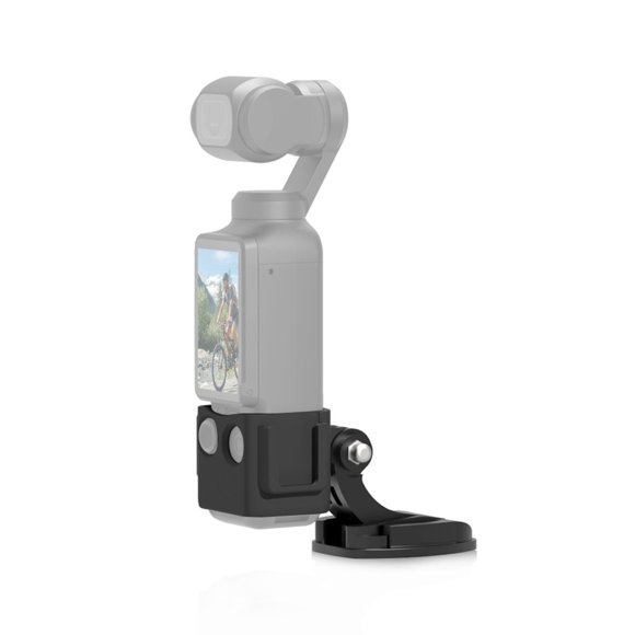 CNKOO For DJI Pocket 3 Expansion Adapter ABS Construction Cold Shoe Openings 1/4 Screw Hole for Osmo Pocket Accessories