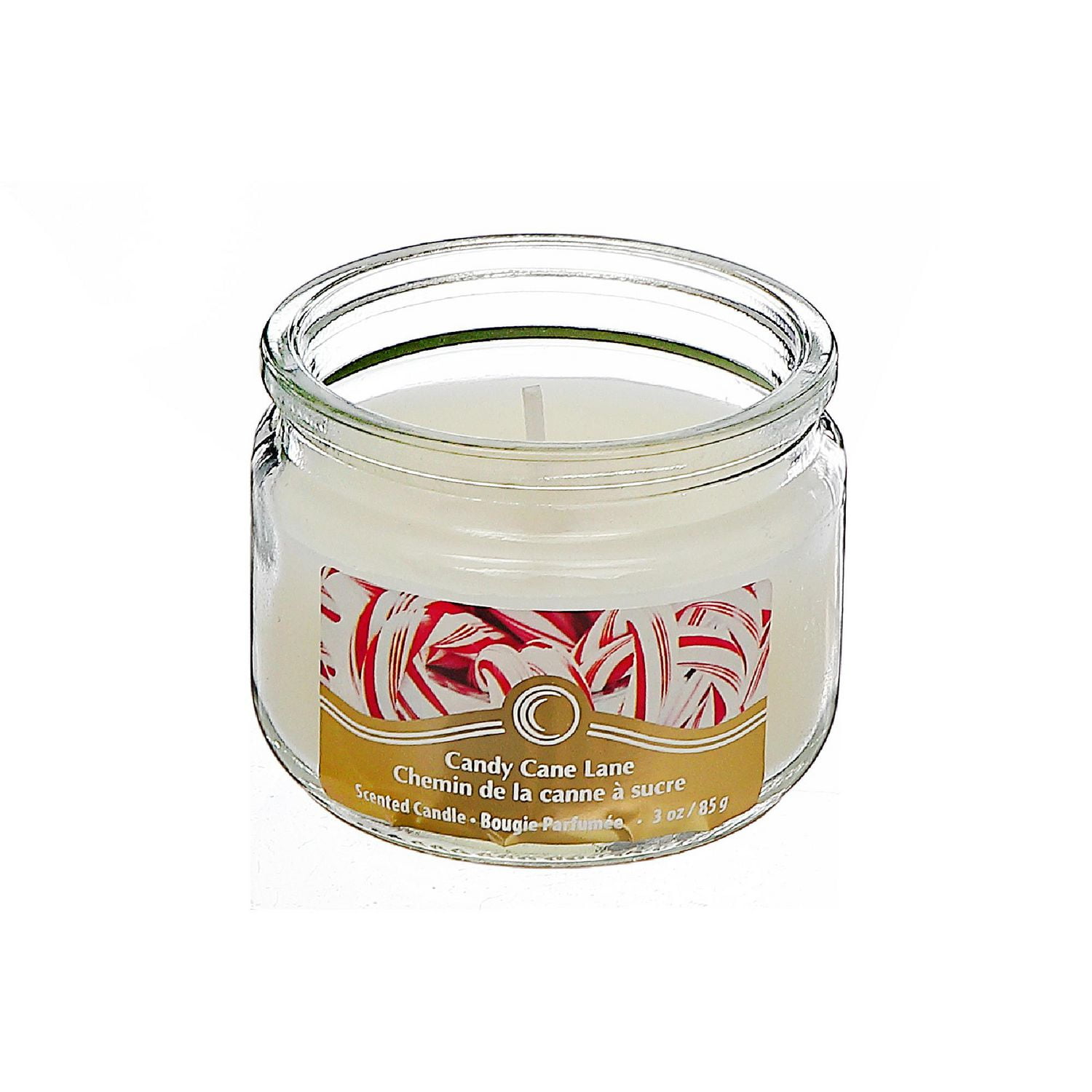 Christmas 3 Oz Oz Parfumés Bandle Candle Candy Cane Lane - Ensemble De 4