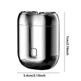 thumbnail image 2 of HHBEAUTY Rasoir Électrique Portable Mini, Étanche IPX7, Rasoir à Sec Multifonction Mini pour Hommes Électrique, Rasoir à Capsules, Rasoir de Nettoyage en Profondeur pour Hommes, 2 of 9