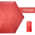 thumbnail image 1 of Danhjin The Parasol Flat Umbrella Parasol Folding Sun Umbrella Mini Umbrella Kitchen Gadgets, 1 of 2
