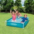 thumbnail image 4 of Intex Mini Frame Kids 4ft x 4ft x 12in Kiddie Swimming Pool, 2 Pack, 4 of 11