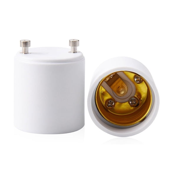 FONDOTIN 12PCS Bulb Socket Converter Light Socket Converter GU24 to E26/E27 Practical Design