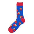 thumbnail image 1 of Chaussettes Femmes Coton Mode Hommes Femmes Unisexe Décontracté Coton Imprimé Bas Mi-Hauts Chaussettes, 1 of 1