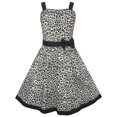 thumbnail image 1 of Robe Fille Imprimé Léopard Été Plage Robe 6 Ans, 1 of 6