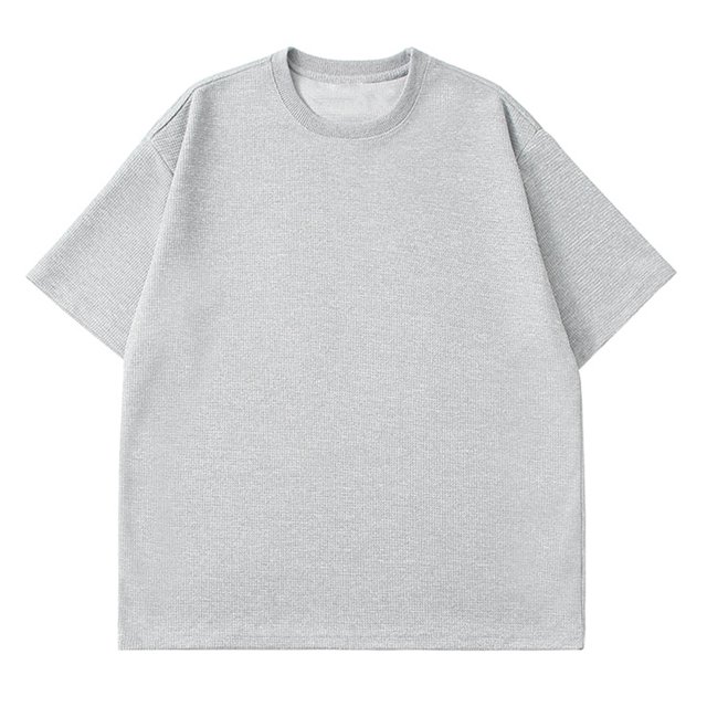 T-shirts pour Hommes à Manches Courtes Homme Uni Mode Décontractée Chandail à Enfiler Col Rond T-Shirt à Manches Courtes en Gris. Présente un Motif Uni, des Manches Courtes et une Encolure Ronde. Fait d'Un Matériau polyester durable, Convient au Printemps et à l'Été pour un Usage Décontracté Ou Quotidien. Idéal à Agencer avec des jeans Ou des Pantalons Décontractés. Offert en Tailles m à XXXXXL.