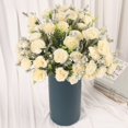 thumbnail image 3 of Simulation Flower 1 Branch Fresh-keeping Flexible Chic Eye-catching Faux Silk Carnation Flower, 3 of 4