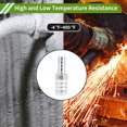 thumbnail image 3 of Unique Bargains Raccords de Tuyau 3/4"x15/32 Pouces pour Réducteur de Carburant Air Eau Gaz Acier Inoxydable 2 Pcs, 3 of 6