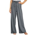 thumbnail image 4 of CEHVOM Pantalon de Jambe Long en Lin de Coton Massif Décontracté pour Femmes, 4 of 8