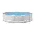 thumbnail image 3 of Intex 12' x 30" Steel Frame Above Ground Pool & Type A & C Pump Cartridge, 3 of 9