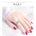 thumbnail image 4 of Dvkptbk 1Pc Ring Ring Sweet Open Copper Inlaid Zircon Finger Small Fresh Jewelry, 4 of 9