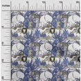 thumbnail image 2 of oneOone Rayon Medium Blue Fabric Kids Animal Sewing Craft Projects Fabric Prints By Yard 56 Inch Wide, 2 of 4