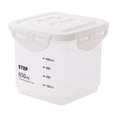 thumbnail image 1 of Cereal Containers Storage Single Transparent Plastic Storage Tank Vacuum Moistureproof Fresh-Keeping Storage Storage Sealed Tank,Kitchen Sealed Jar with Lid Fresh-Keeping Box, 1 of 1