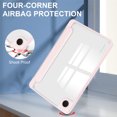 thumbnail image 2 of TFixol Slim Tri-Fold Protective Case for Samsung Galaxy Tab A9 & A9 Plus (8.7/11-Inch) with Pen Holder, Auto Wake/Sleep, Magnetic Closure, Transparent Design - Pink, 2 of 6